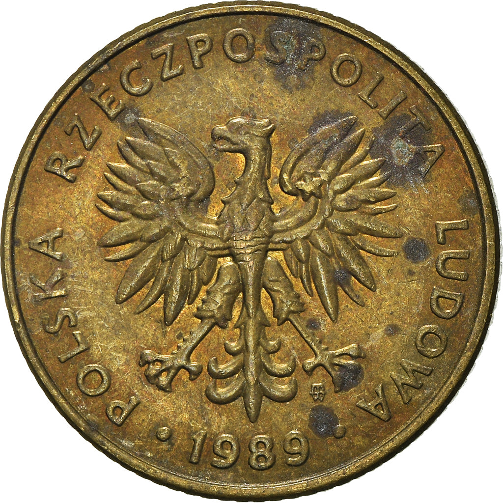 Moneta, Polska, 10 Zlotych, 1989
