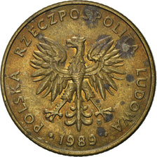 Moneta, Polska, 10 Zlotych, 1989