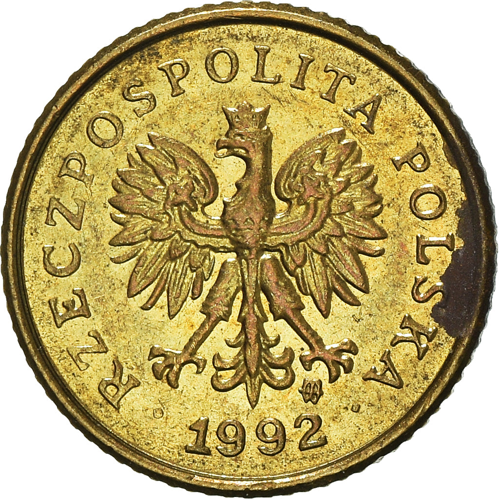 Moneta, Polonia, Grosz, 1992