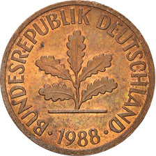 Coin, GERMANY - FEDERAL REPUBLIC, 2 Pfennig, 1988