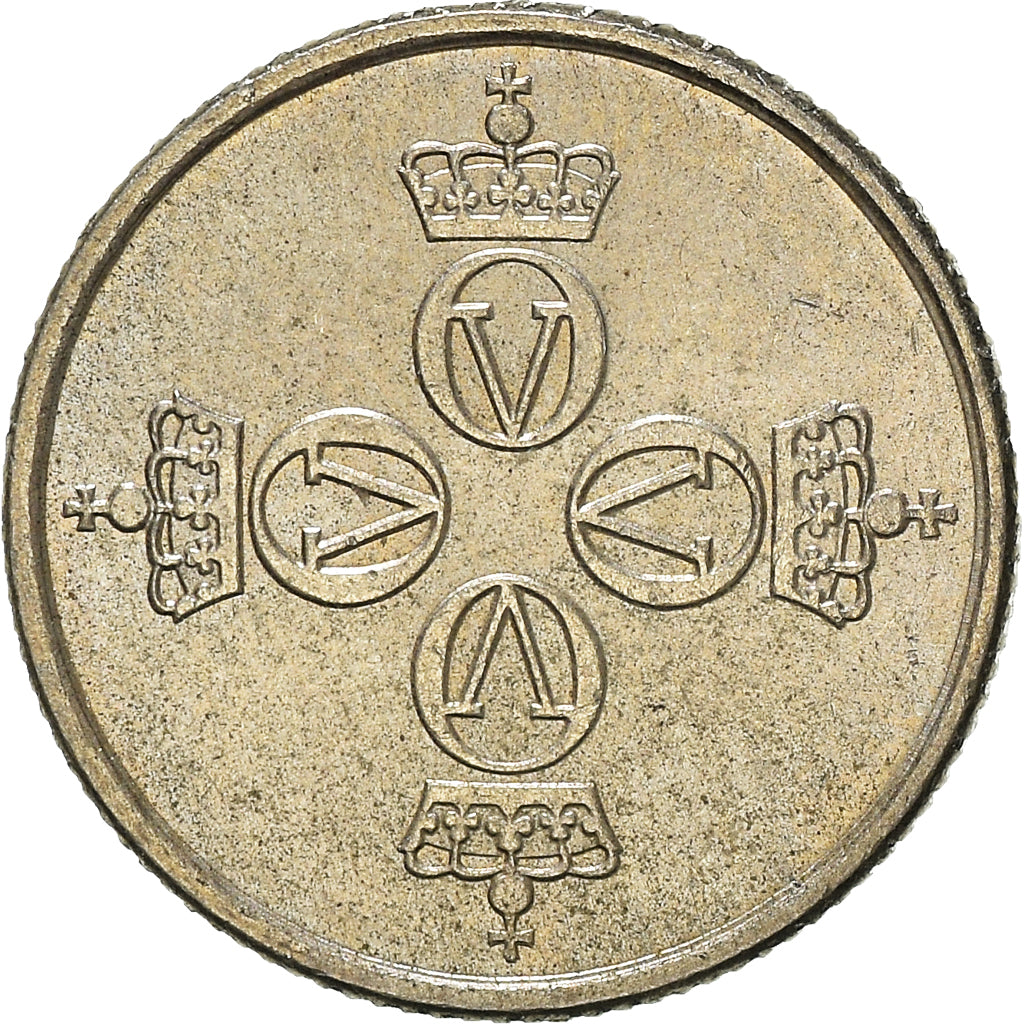 Moneda, Noruega, 25 Öre, 1975