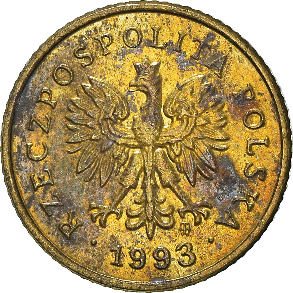 Moneta, Polonia, Grosz, 1993