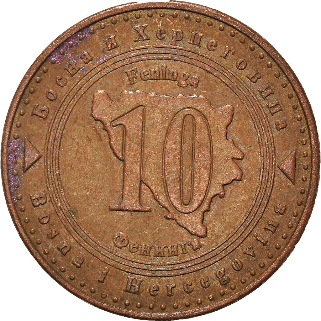 Coin, BOSNIA-HERZEGOVINA, 10 Feninga, 2004