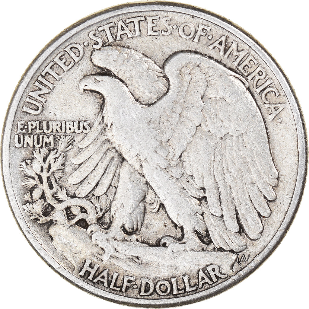 Moneda, Estados Unidos, Walking Liberty Half Dollar, Half Dollar, 1945, U.S.