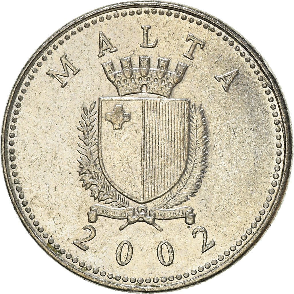 Münze, Malta, 2 Cents, 2002
