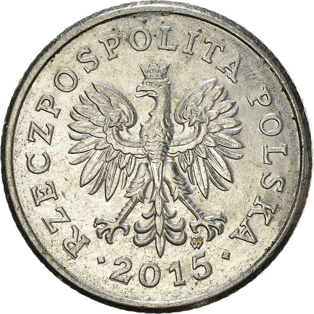 Moneta, Polonia, 20 Groszy, 2015