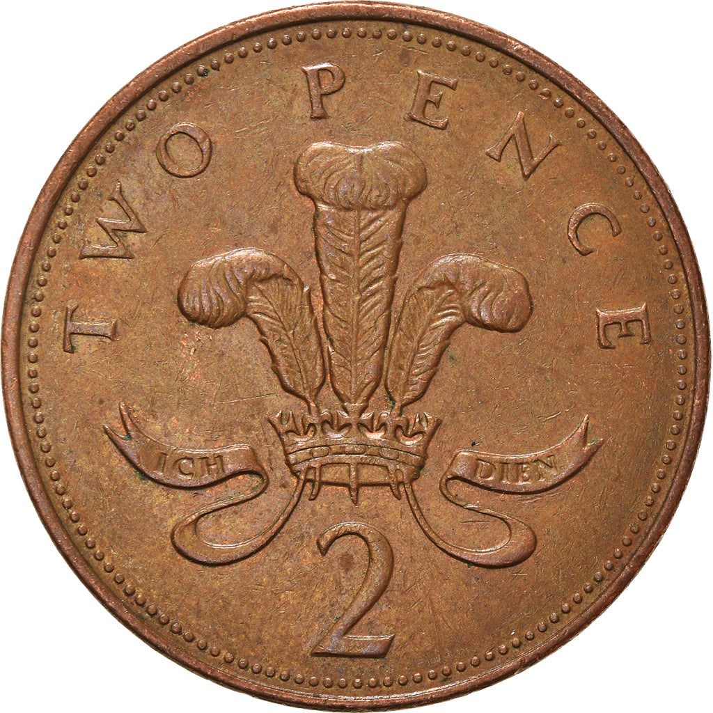 Moneta, Wielka Brytania, 2 Pence, 1995