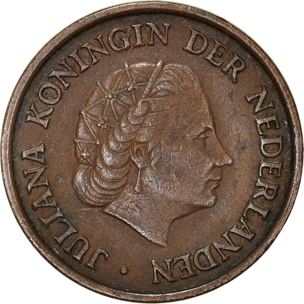 Munten, Nederland, 5 Cents, 1957