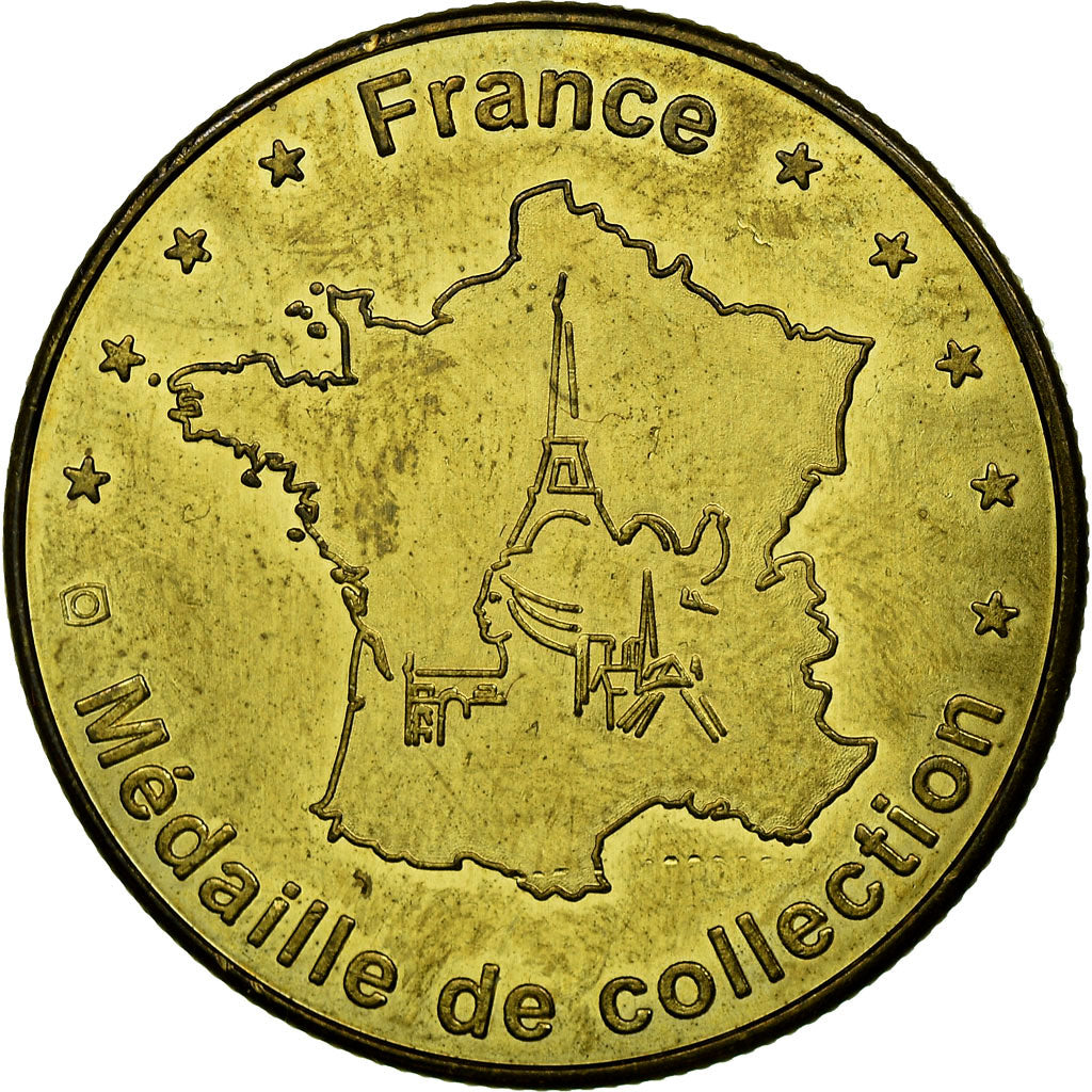 Francia, Token, Tourist Token, Undated, Médaille de Collection, SPL-
