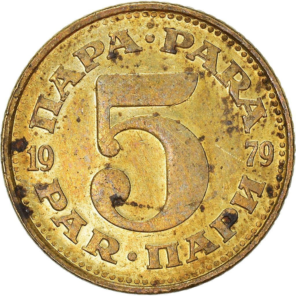 Münze, Jugoslawien, 5 Para, 1979