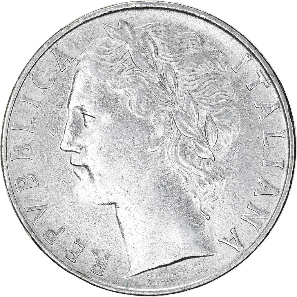 Moneta, Włochy, 100 Lire, 1956