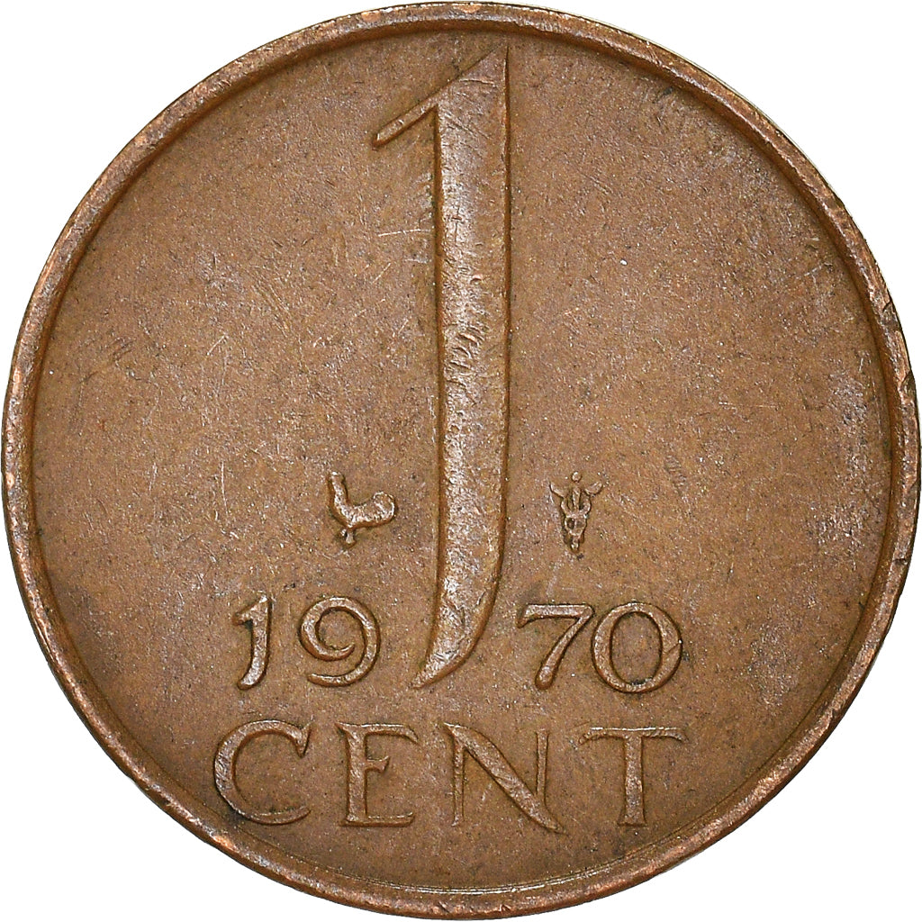Coin, Netherlands, Cent, 1970