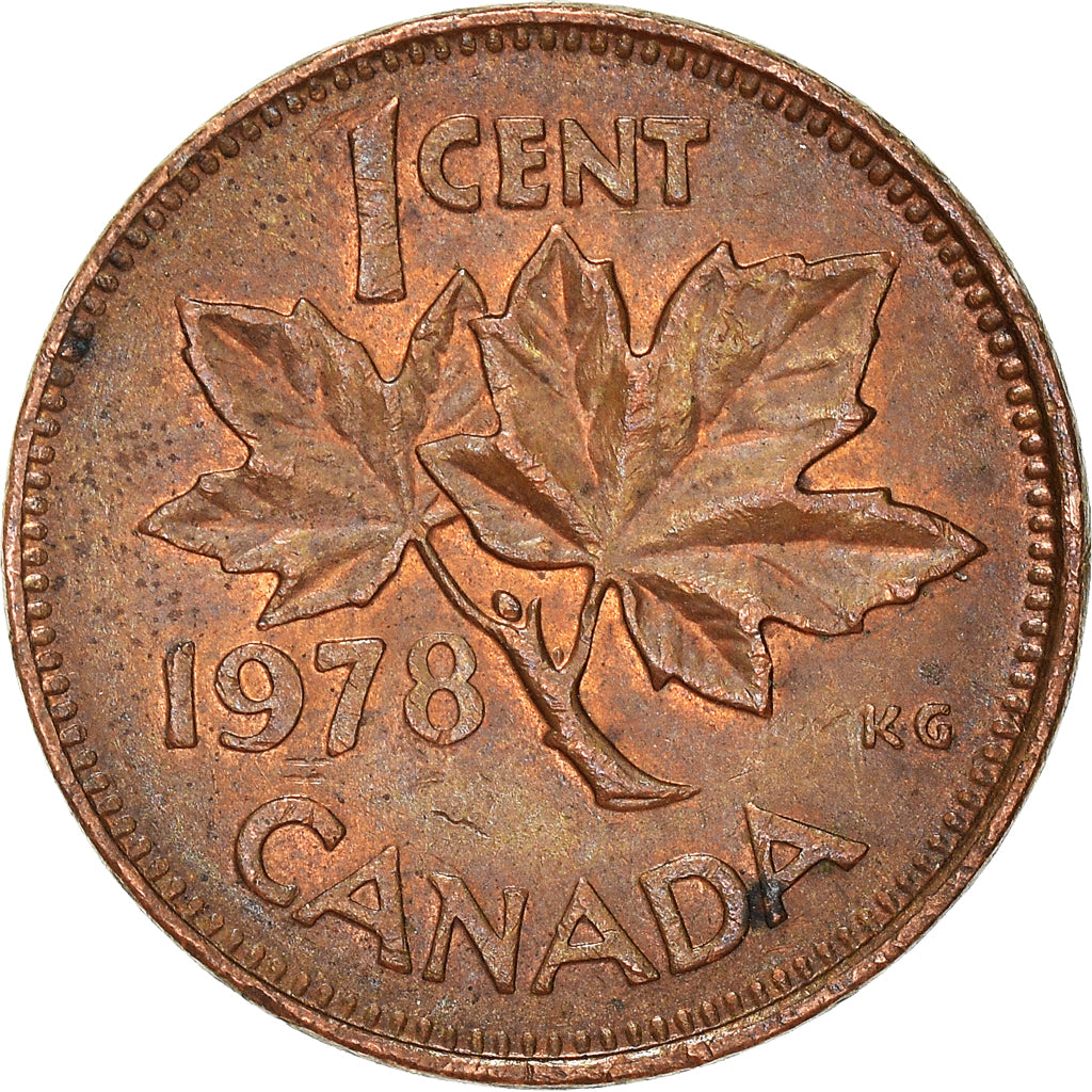 Moneta, Canada, Cent, 1978