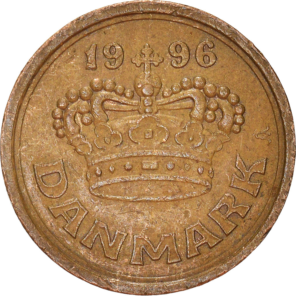 Moneda, Dinamarca, 25 Öre, 1996