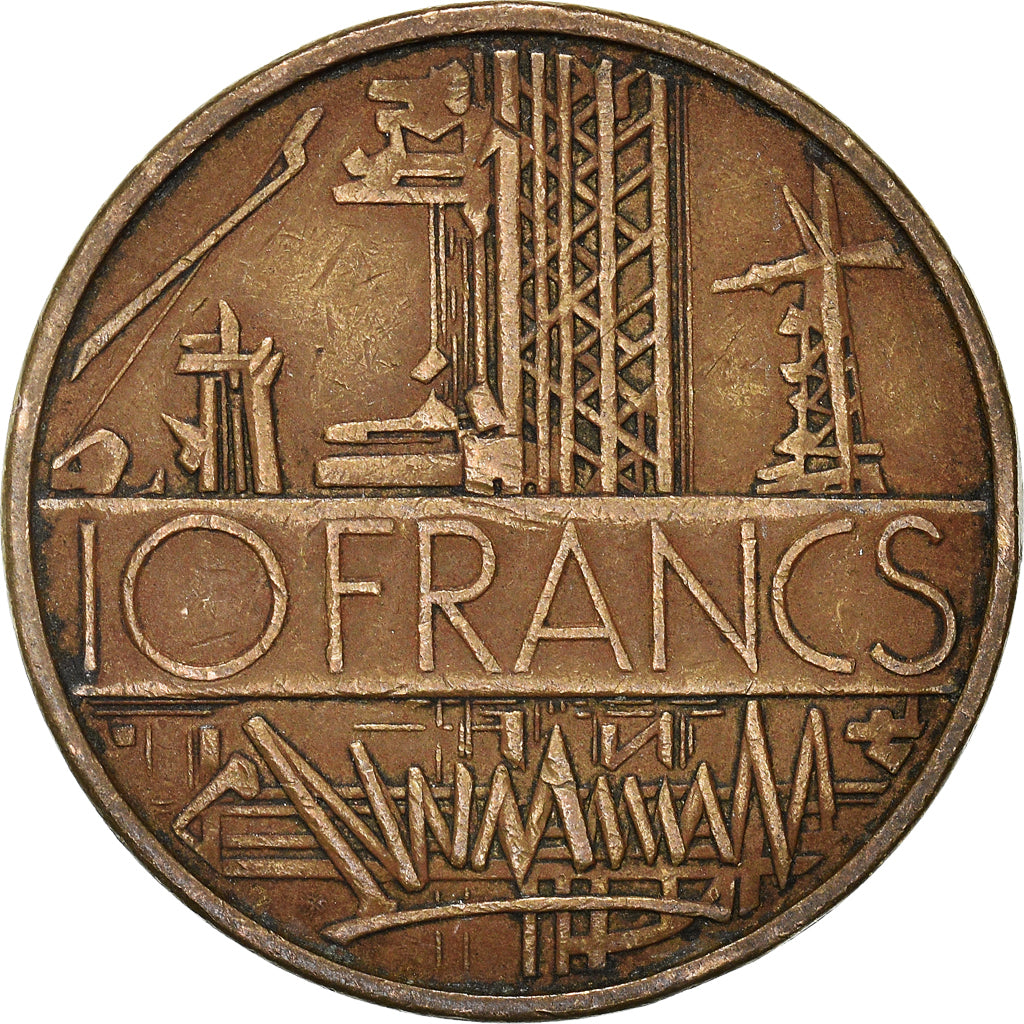 Münze, Frankreich, 10 Francs, 1974