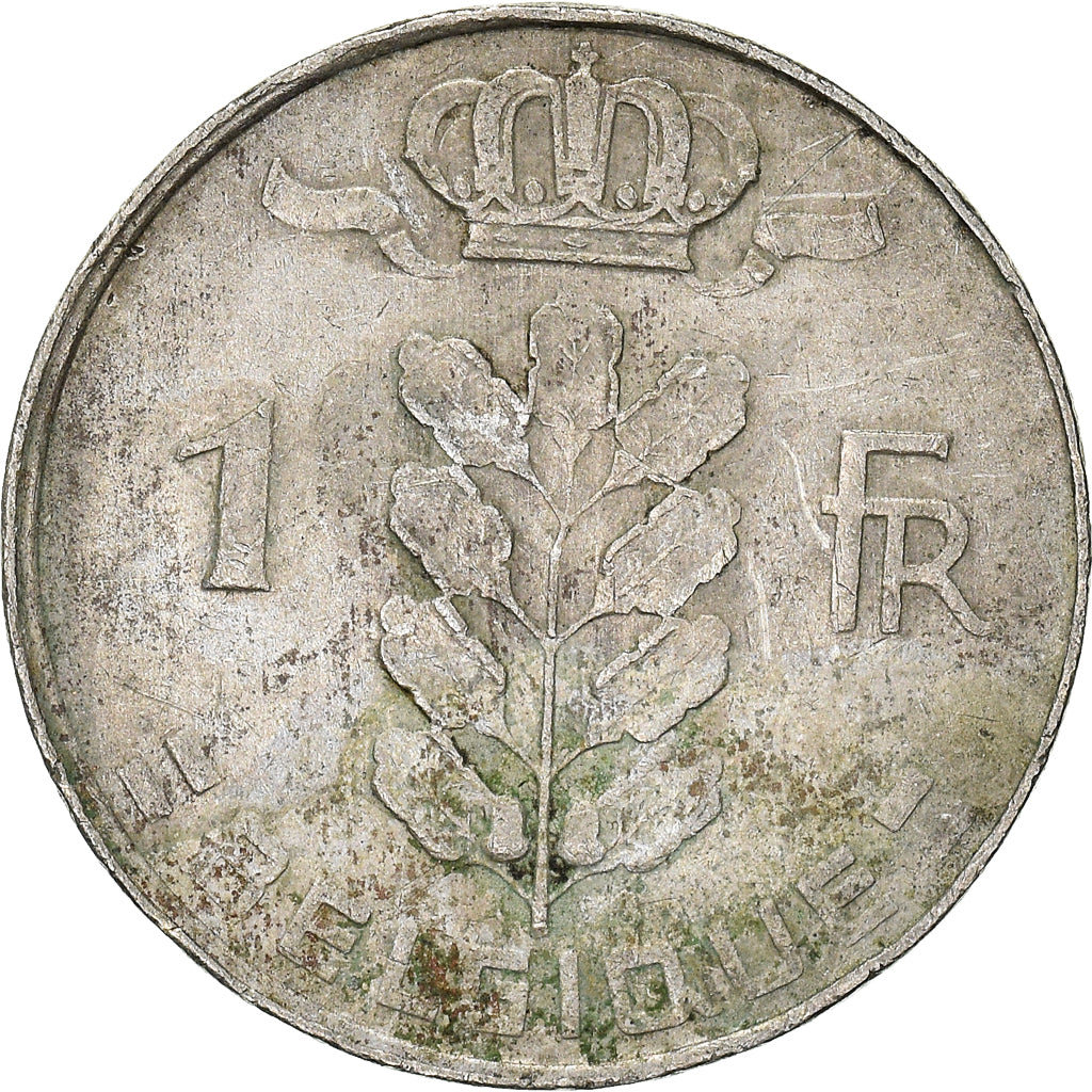 Coin, Belgium, Franc, 1975