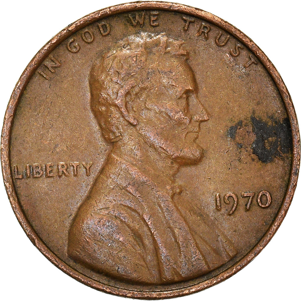 Münze, Vereinigte Staaten, Cent, 1970