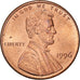 Coin, United States, Cent, 1996