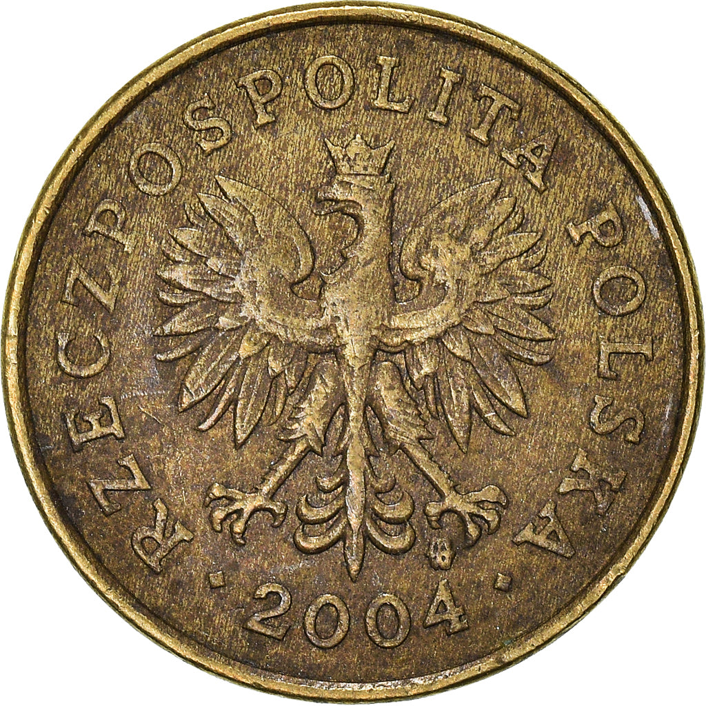 Moneta, Polonia, 2 Grosze, 2004