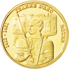 Tourist Token, Jeanne d'Arc, Rouen, Undated, MS(63), Jesus Maria
