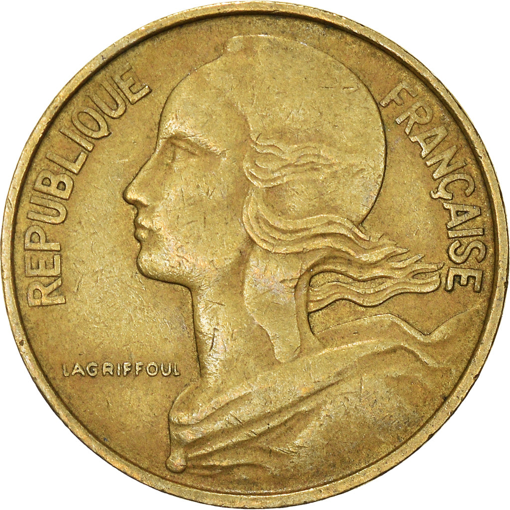 Coin, France, 10 Centimes, 1970