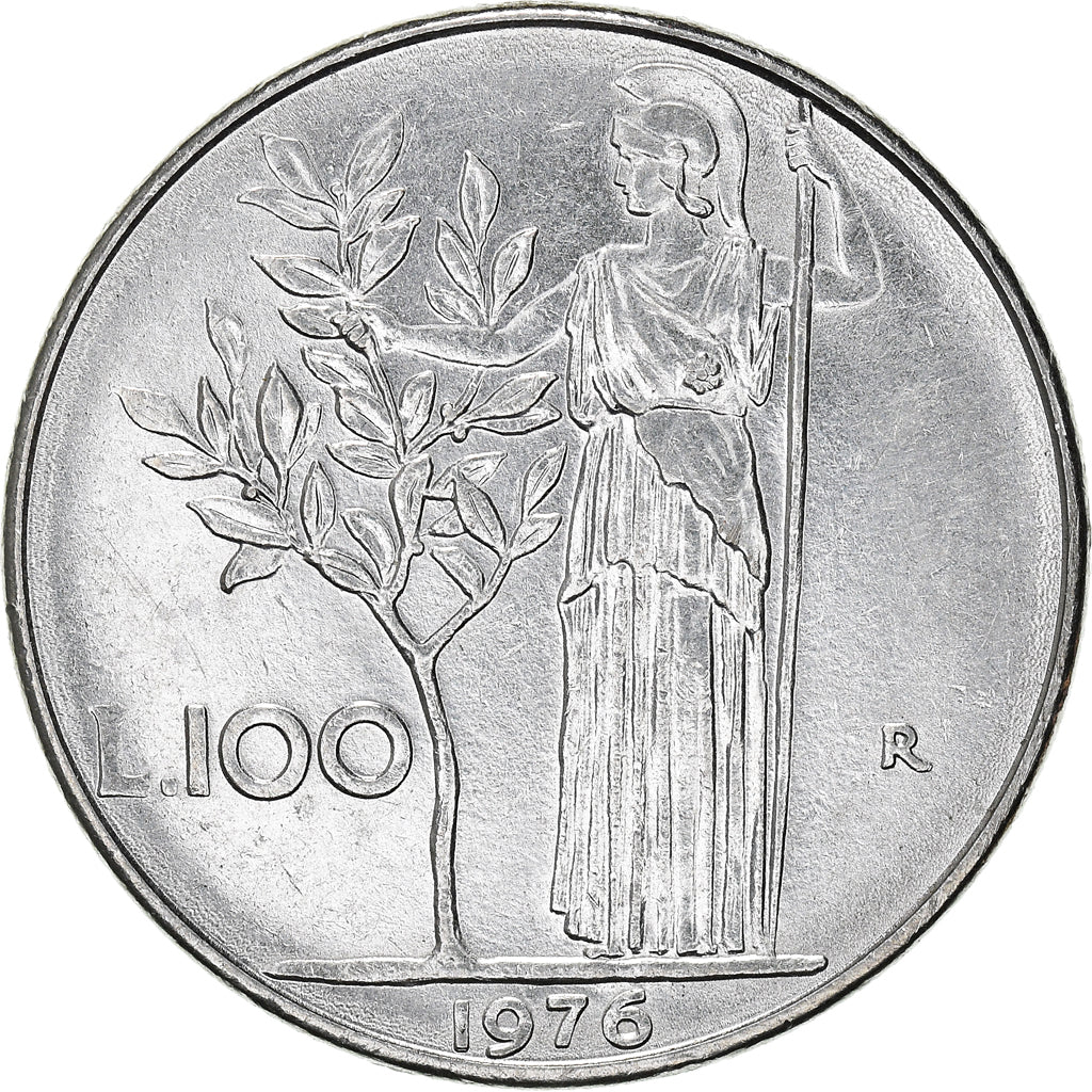 Coin, Italy, 100 Lire, 1976