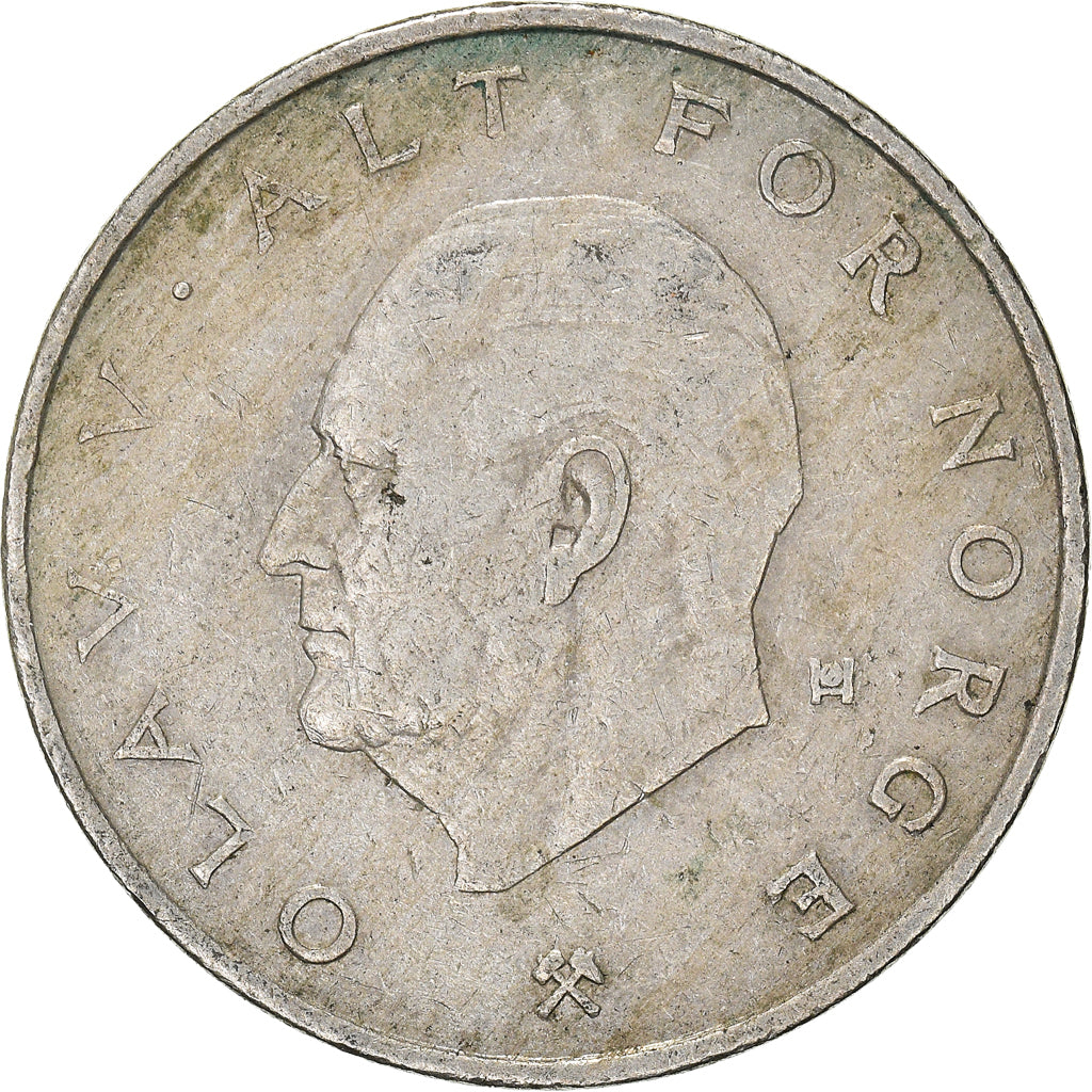 Moneda, Noruega, Krone, 1975