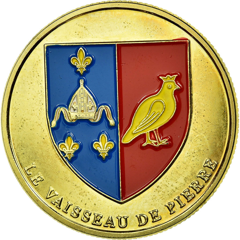 France, Token, Tourist Token, Undated, MS(63), Cupro-nickel Aluminium