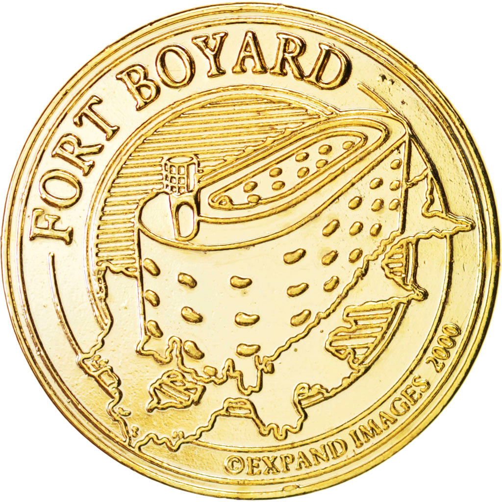 Tourist Token, Fort Boyard, Undated, MS(63)
