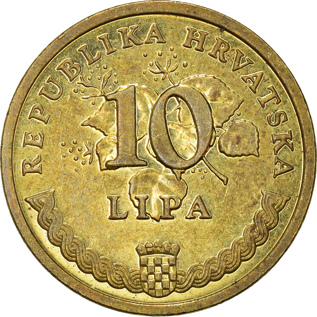 Moneta, Chorwacja, 10 Lipa, 2013