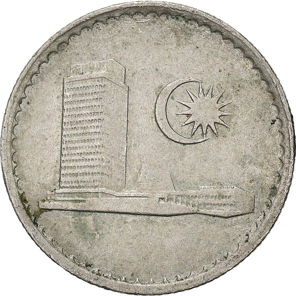 Monnaie, Malaysie, 5 Sen, 1980