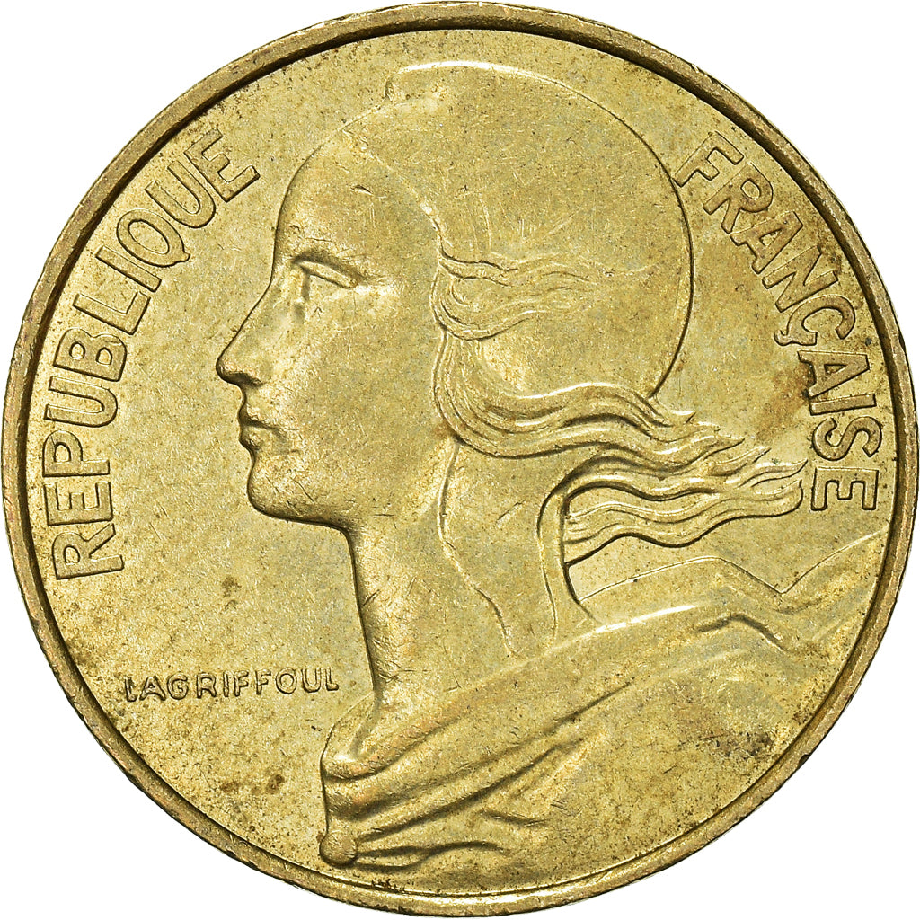 Moneta, Francia, 10 Centimes, 1986