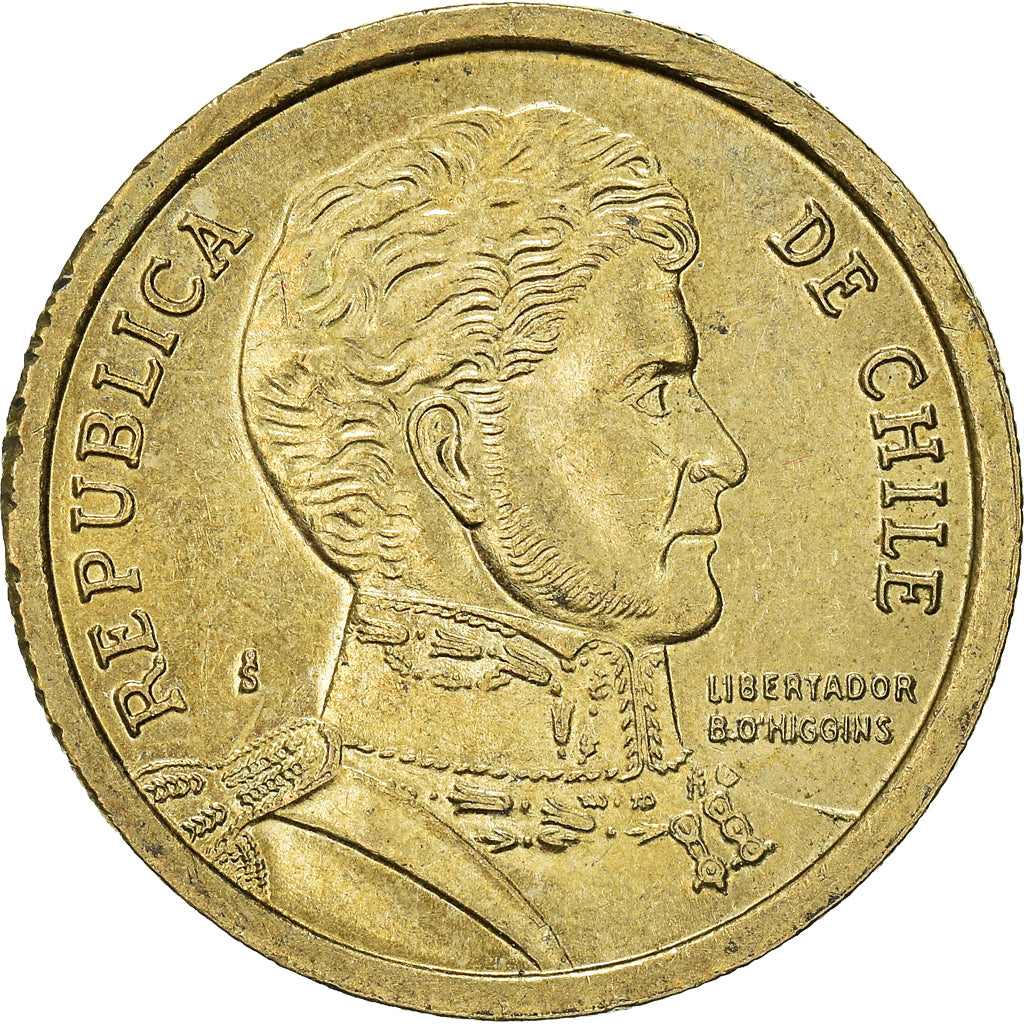 Monnaie, Chili, 10 Pesos, 2012