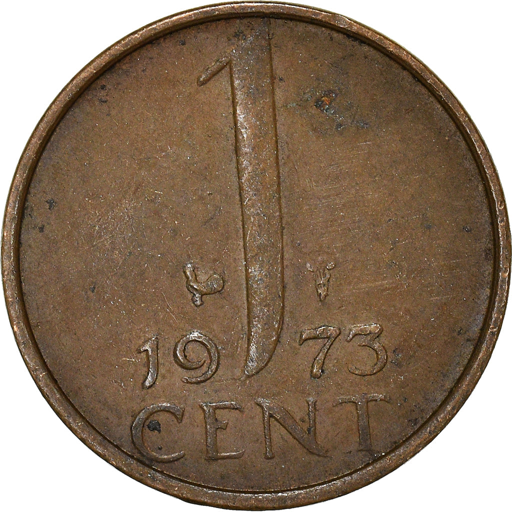 Moneta, Paesi Bassi, Cent, 1973