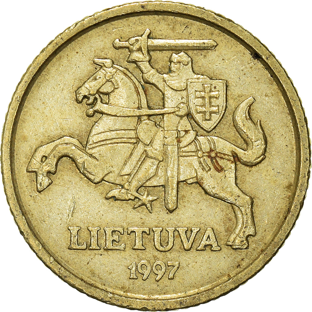 Monnaie, Lituanie, 10 Centu, 1997