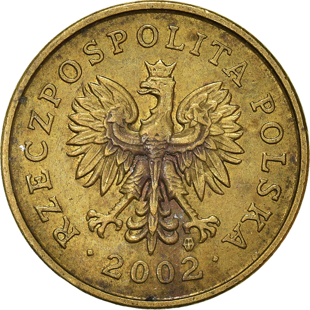 Monnaie, Pologne, 2 Grosze, 2002