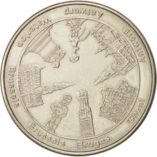 Belgium, Tourist Token, Waterloo, Brussels, Antwerp, Undated, MS(63)