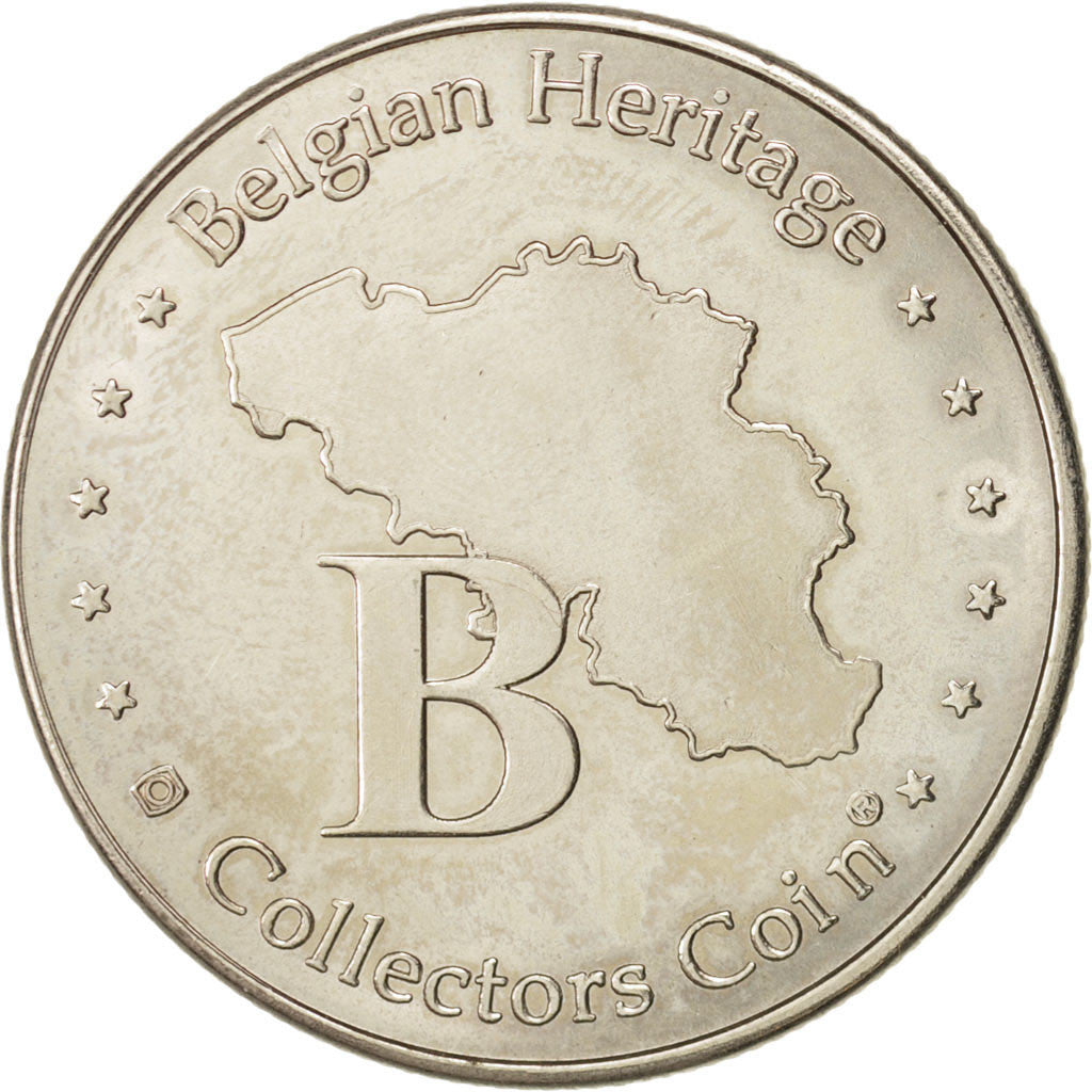 Belgium, Tourist Token, Waterloo, Brussels, Antwerp, Undated, MS(63)