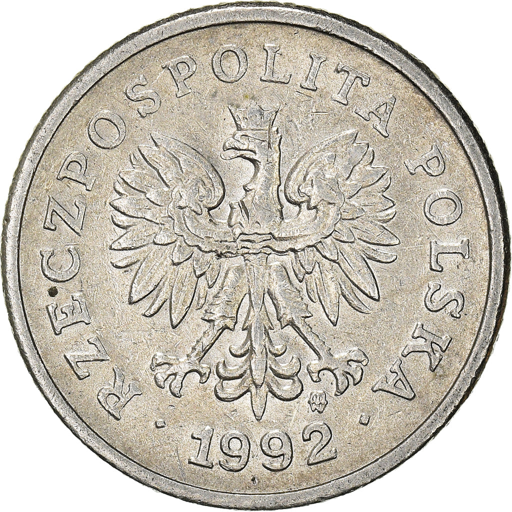 Moneta, Polonia, 20 Groszy, 1992