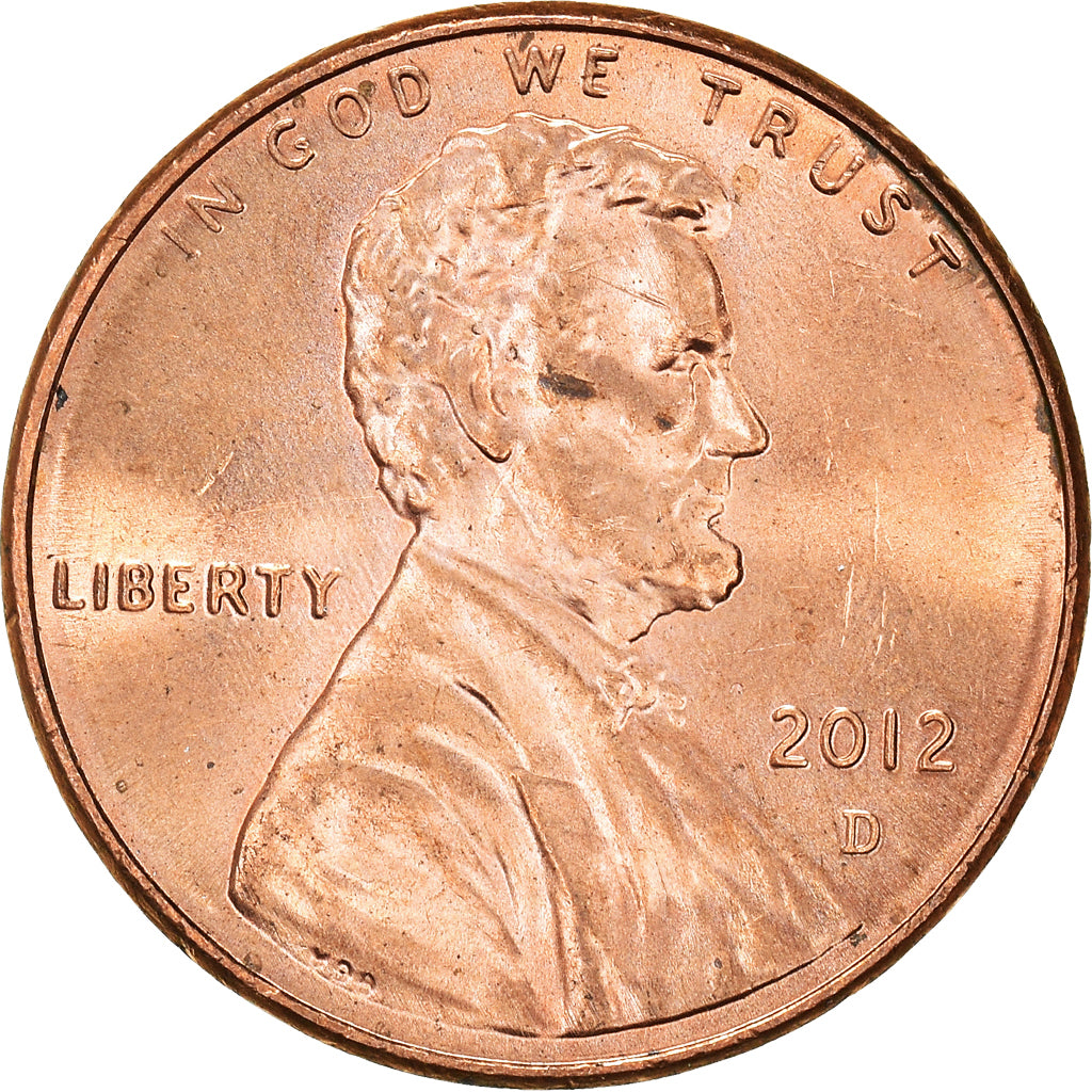Münze, Vereinigte Staaten, Cent, 2012