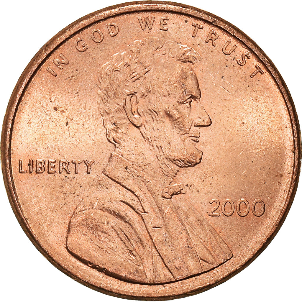 Moneta, USA, Cent, 2000