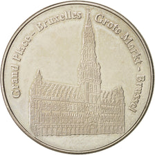 Belgium, Tourist Token, Grand Place, Bruxelles, Undated, MS(63),Belgian Heritage