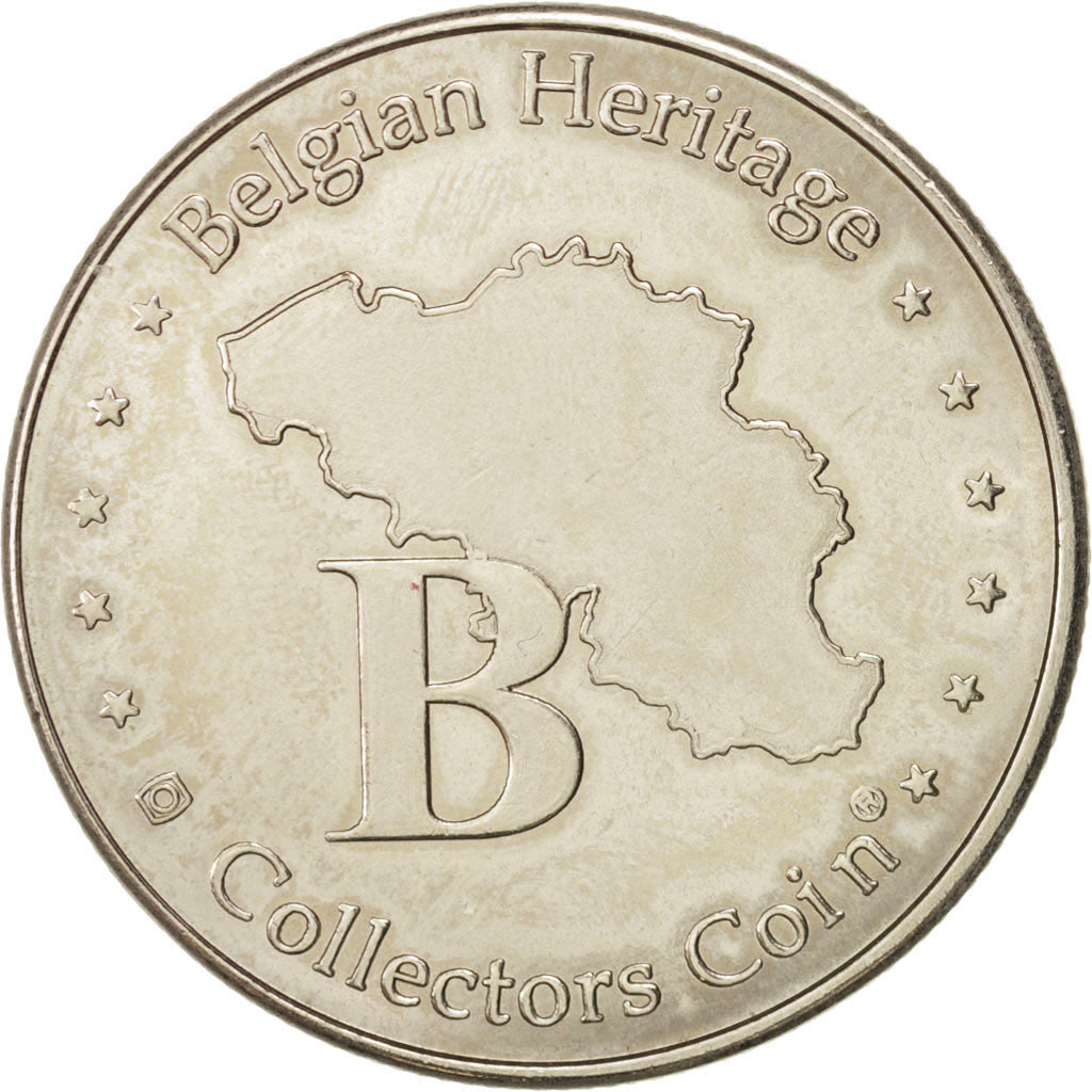 Belgium, Tourist Token, Grand Place, Bruxelles, Undated, MS(63),Belgian Heritage