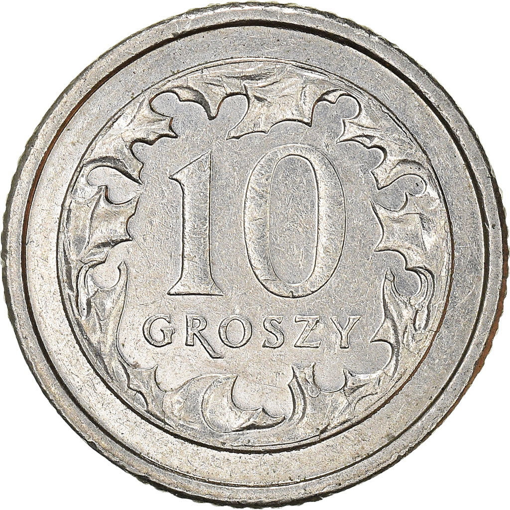 Coin, Poland, 10 Groszy, 2012