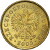 Moneta, Polonia, 5 Groszy, 2005