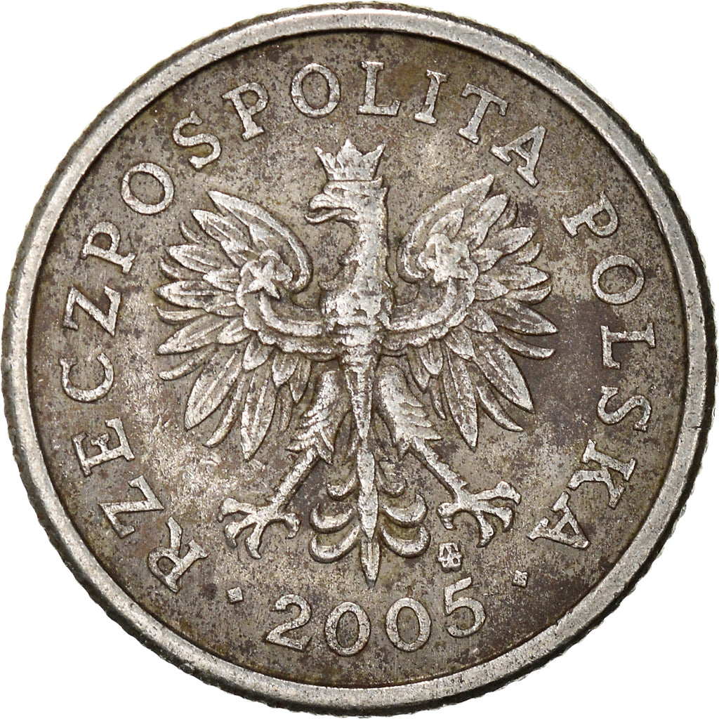 Moeda, Polónia, 20 Groszy, 2005
