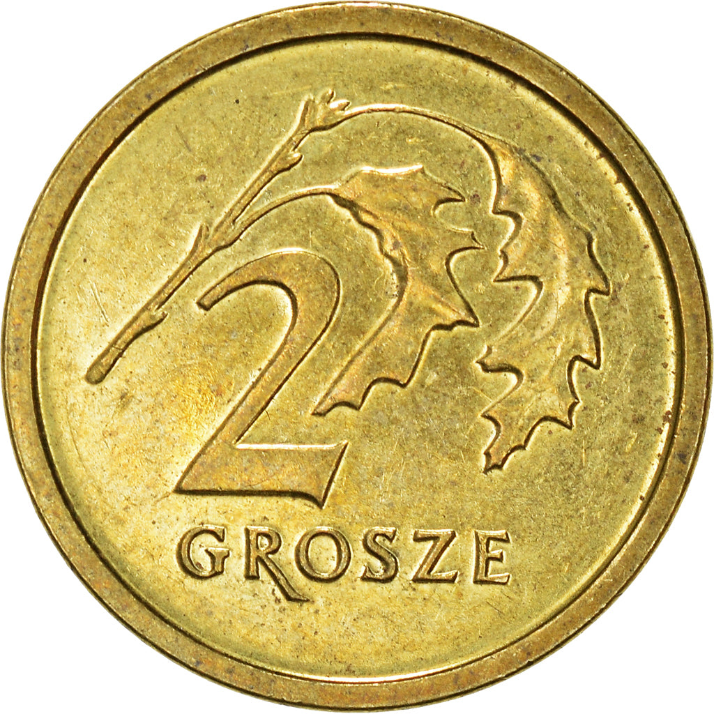 Monnaie, Pologne, 2 Grosze