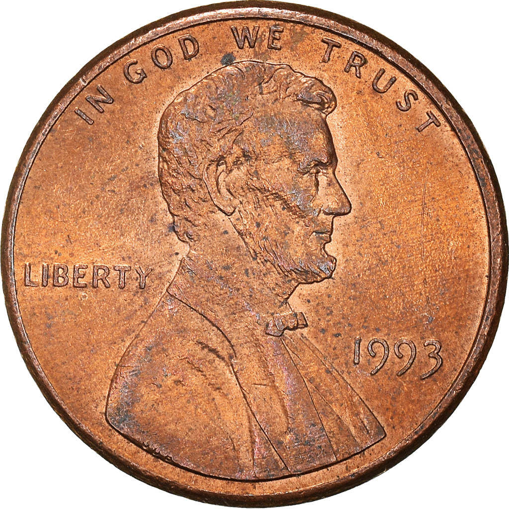 Münze, Vereinigte Staaten, Cent, 1993