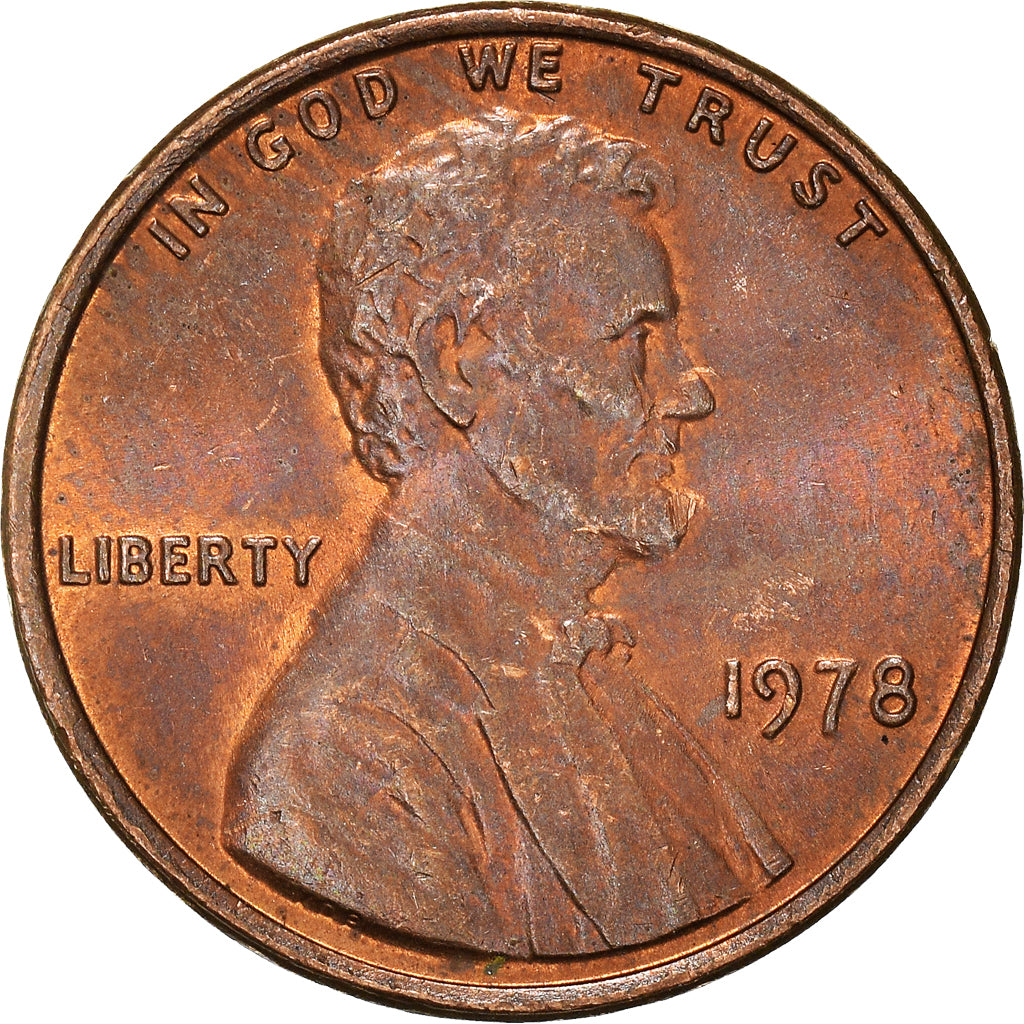 Münze, Vereinigte Staaten, Cent, 1978