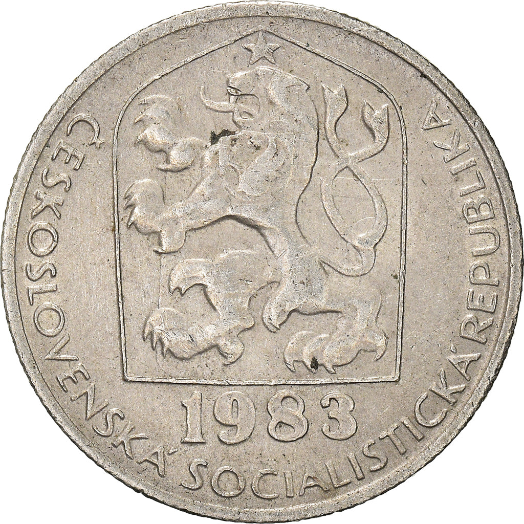 Munten, Tsjecho-Slowakije, 50 Haleru, 1983